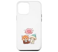 Kawaii Panda Roux Gamer Champignon Mignon Coque pour iPhone 12 Pro Max