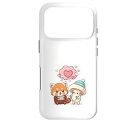 Kawaii Panda Roux Gamer Champignon Mignon Coque pour iPhone 17 Pro