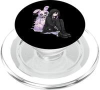 Kawaii Pastel Goth Bunny Anime Sad Emo Girl Alternative PopSockets PopGrip pour MagSafe