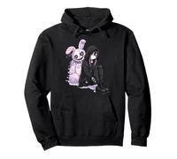 Kawaii Pastel Goth Bunny Anime Sad Emo Girl Alternative Sweat à Capuche