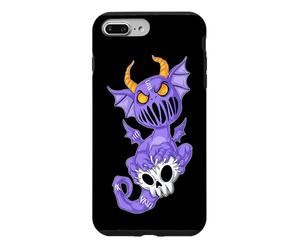 Kawaii Pastel Goth, Mignon Dragon et crâne de démon Effrayant Coque pour iPhone 7 Plus/8 Plus