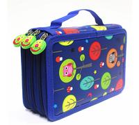 Kawaii Penal For Back To School Pays L Case,Big 32,52,72 Slots,Pen Box,Cute Pays L Case,Large,Girls,Boys Cartridge Bag,Staacquering - Type 3 Layers 52 Holes #A