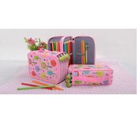 Kawaii Penal For Back To School Pays L Case,Big 32,52,72 Slots,Pen Box,Cute Pays L Case,Large,Girls,Boys Cartridge Bag,Staacquering - Type 72 Empty Penal #E