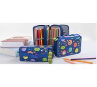 Kawaii Penal For Back To School Pays L Case,Big 32,52,72 Slots,Pen Box,Cute Pays L Case,Large,Girls,Boys Cartridge Bag,Staacquering - Type 72 Empty Penal #C