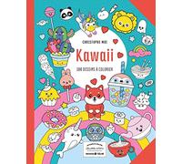 Kawaii - Petit cahier harmonie - 100 coloriages adorables