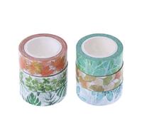 Kawaii Plantes Masking Washi Tape Decor Autocollant DIY Scrapbooking Autocollant Traitement attrayant