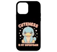 Kawaii Platypus - La Mignonne est ma Superpuissance Coque pour iPhone 12 Mini