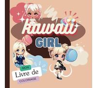 Kawaii: Plongez dans un univers enchanté avec notre livre de coloriage Kawaii, spécialement conçu pour capturer l'imagination des filles et des garçons âgés de 8 à 12 ans