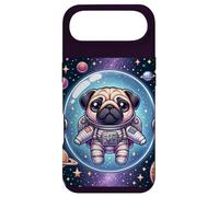 Kawaii Pug in Space: Cute Astronaut Pug Coque pour iPhone Air