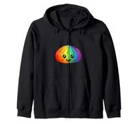 Kawaii Rainbow Dumpling Squishy Raviolo Cutie Arc-en-Ciel Sweat à Capuche