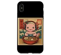 Kawaii Ramen Axolotl Gaming Anime Japonais Food Noodle Bowl Coque pour iPhone XS Max
