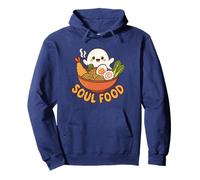 Kawaii Ramen Ghost Noodles Soul Food Lover Sweat à Capuche