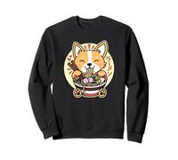 Kawaii Ramen Mignon Anime Chien Corgi Nouilles Japonaises DRK Sweatshirt