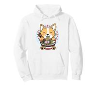 Kawaii Ramen Mignon Anime Chien Corgi Nouilles Japonaises Sweat à Capuche