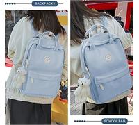 Kawaii Sac À Dos D'École Pour Adolescentes Et Filles, Sac À Dos Scolaire Esthétique Étanche Mignon Sac À Dos Pour Ordinateur Portable 14 Pouces Sacs À Dos Pour Enfants Cartable