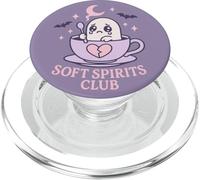 Kawaii Sad Ghost Spirits Club Cute Emo Esthétique PopSockets PopGrip pour MagSafe