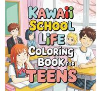 Kawaii School Life Coloring Book for Teens: Adorable Japanese-Inspired Cute Classroom Scenes, Study Moments & Friendship Fun for Relaxation and ... Students, Classrooms, and Everyday Teen