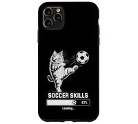 Kawaii Soccer Skills Chargement Cat Mom My Practice in Progress Coque pour iPhone 11 Pro Max