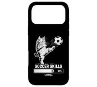 Kawaii Soccer Skills Chargement Cat Mom My Practice in Progress Coque pour iPhone 17 Pro Max