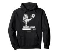 Kawaii Soccer Skills Chargement Cat Mom My Practice in Progress Sweat à Capuche