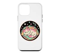 Kawaii Space Chat Sieste dans Un rêve de Coquille de Taco Coque pour iPhone 12 Mini