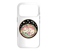 Kawaii Space Chat Sieste dans Un rêve de Coquille de Taco Coque pour iPhone 17 Pro