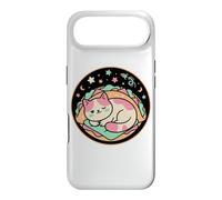 Kawaii Space Chat Sieste dans Un rêve de Coquille de Taco Coque pour iPhone Air