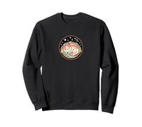 Kawaii Space Chat Sieste dans Un rêve de Coquille de Taco Sweatshirt