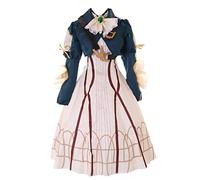Kawaii-Story Evergarden MN-213-2 Robe uniforme 9 pièces pour femme Violet Blanc Bleu Taille XL