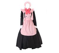 Kawaii-Story MN-67 Robe noire Zofe Maid Uniforme 4 pièces Set Costume Manga Anime Cosplay pour les fans de Sakura (S)