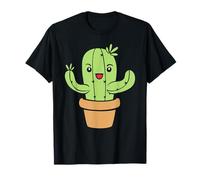 Kawaii Succulente Cactus Mignon dans Un Vase T-Shirt