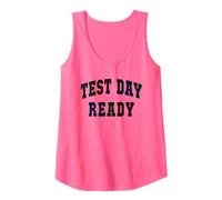 Kawaii Test Day Ready Testing Teacher Brush History Science Débardeur