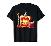 Kawaii Toast Jam Party Celebration Foodie T-Shirt