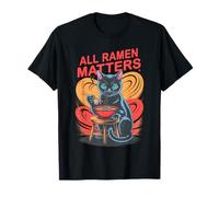 Kawaii Tout CE Qui Compte pour Les Ramen : Cat Mom Ramen Passitivement Papa T-Shirt