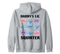 Kawaii Whales Fait la Coquette du Petit gicleur de Papa Sweat à Capuche