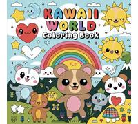 Kawaii World Coloring Book: Kawaii World Coloring Book for Kids Ages 4 - 8