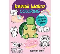 Kawaii World Coloring: Color Your Way Through Cute and Cool Kawaii Art!