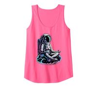 Kawaii Yoga Astronaute Wellness Squad Tai Chi Meditate Débardeur