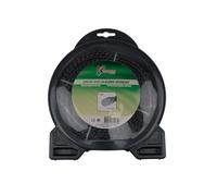 Kawapower Fil en nylon pour débroussailleuse hélicoïdale 3,9 mm x 26 m
