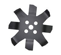 Kawapower KW0263 Disque de Lame de Widia 8 Pointes multicoupe 25025.43 mm pour débroussailleuse, Noir