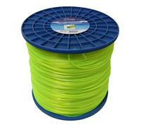 kawapower kw100 - 111 fil de Nylon pour débroussailleuse carré 2,4 mm 10 kg