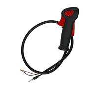 Kawapower Télécommande d'accélérateur complète 22 mm pour débroussailleuse, KPACLR Noir et Orange