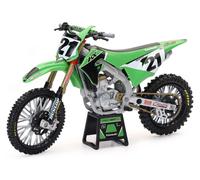 NewRay – Moto miniature Kawasaki KX 450 Jason Anderson – Échelle 1:12 – Argenté