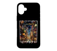 Kawasaki City Retro Japan Esthétique Rues de Kawasaki Coque pour iPhone 16 Plus