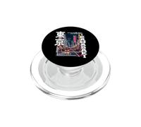 Kawasaki City Retro Japan Esthétique Rues de Kawasaki PopSockets PopGrip pour MagSafe