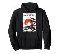 Kawasaki City, œuvre d'art Ukiyoe-e japonaise rétro Kawasaki Sweat à Capuche