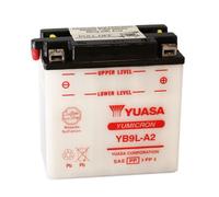 BATTERIE MOTO YUASA YB9L-A2 12V 9AH 100A