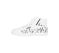 Kawasaki Graffiti Canvas Boot K202415-Es 1002 White - T41