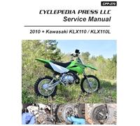 Kawasaki KLX110/L Cyclepedia Printed Motorcycle Service Manual