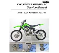 Kawasaki KLX140 Cyclepedia Printed Motorcycle Service Manual